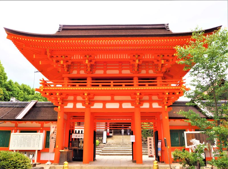 京都の神社で結婚式